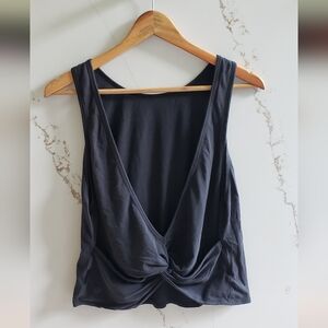 Lululemon Tank Top Womens S Twist It Yoga Sleeveless Open Back Lightweight Top